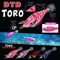 DTD Toro 3.0 Pink Body Sinking Speed 80 mm 13.2 gr Kalamar Zokası